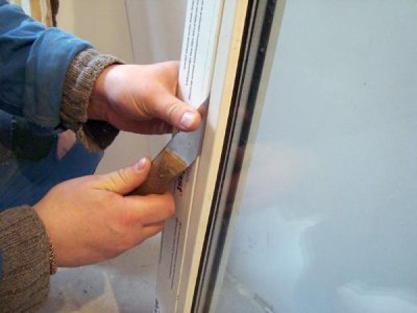 Как вынуть стеклопакет из рамы из окна ПВХ