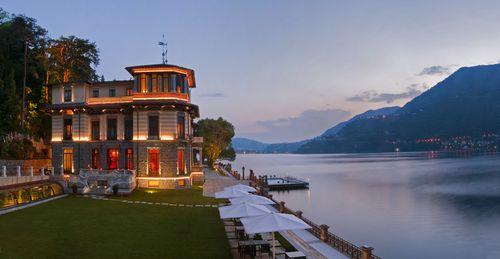 Отель Casta Diva Resort в Италии на берегу озера Комо