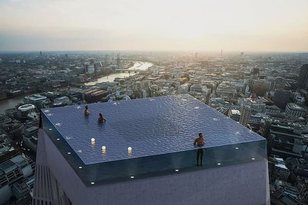 Уникальный бассейн задумали построить в Лондоне