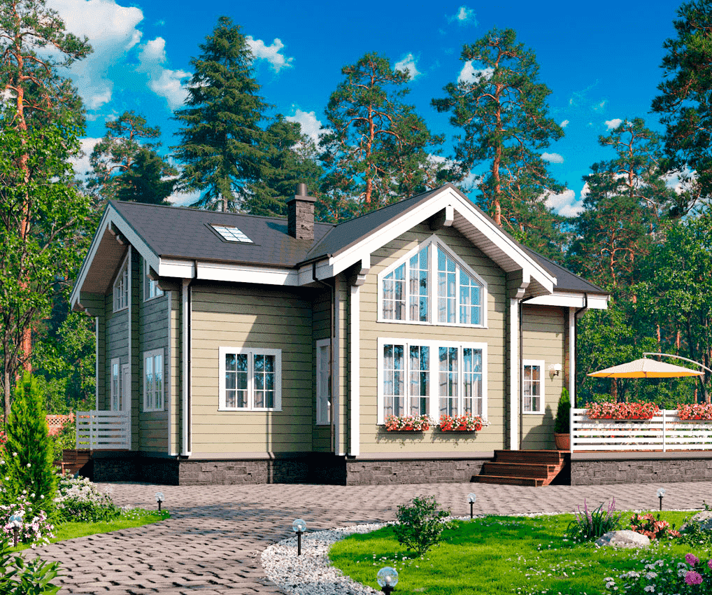 Проекты домов из клееного бруса в Екатеринбурге – полный комплекс услуг, лучшие предложения на рынке