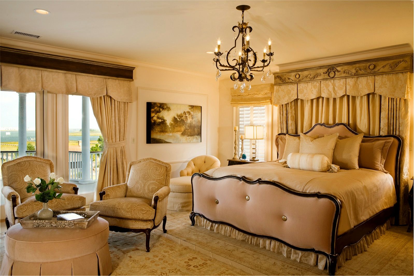 Роскошный дизайн спальни: новое определение элегантности