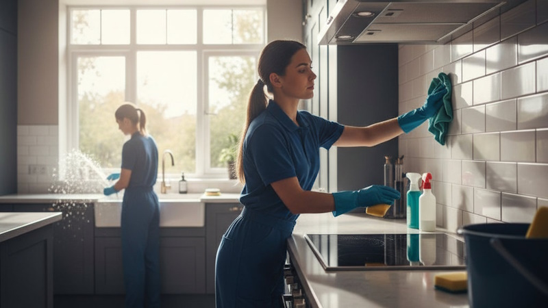 Клининг,кухня