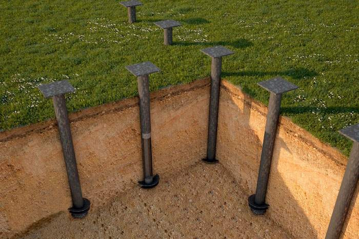 вайно винтовой фундамент