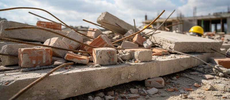 Куда выкинуть строительный мусор