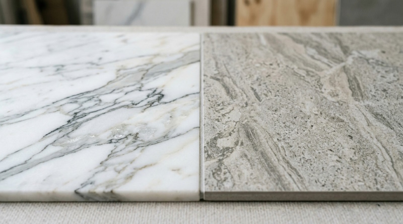 Как отличить натуральный мрамор от керамогранита